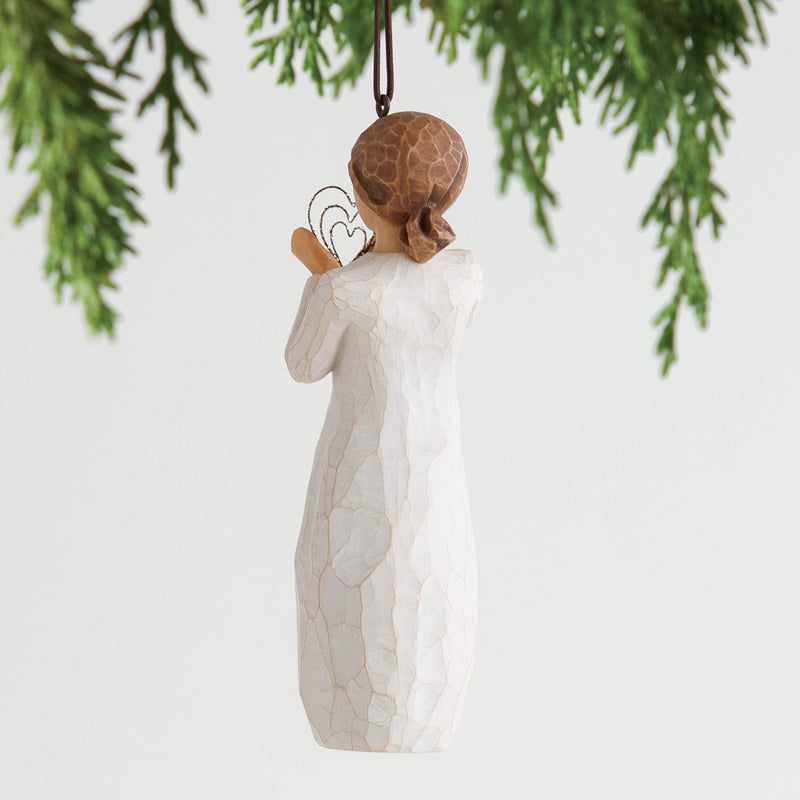 Willow Tree Lots of Love Ornament, Sculpted Hand-Painted Figure - Image 3